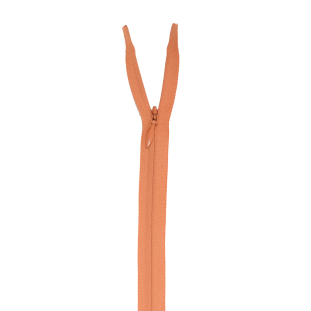 043 Apricot Orange Invisible Zipper - 9"
