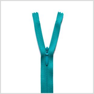 539 Turquoise 9 Invisible Zipper
