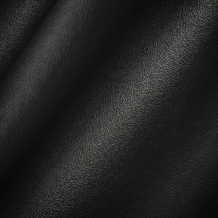 Port Italian Black Top Grain Performance Cow Leather Hide with Protective Finish
