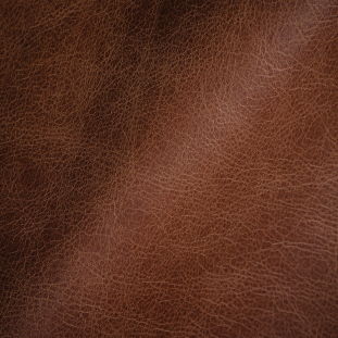 Manhattan Italian Whiskey Natural Pebble Aniline Dyed Top Grain Cow Leather Hide with Protective Coating
