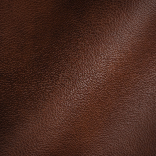 Moscato Italian Reddish Brown Aniline Dyed Soft Top Grain Performance Cow Leather Hide with Protective Topcoat