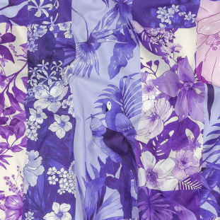 Mood Exclusive Periwinkle Patch Cotton Voile