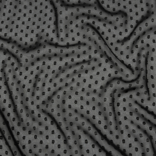 Mood Exclusive Annamae Black Polyester Swiss Dot