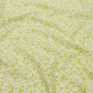 Mood Exclusive Lime Sunday in the Park Cotton Poplin