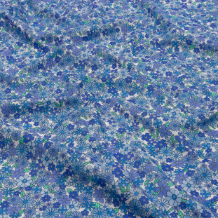 Mood Exclusive Blue Strawberry Fields Cotton Voile