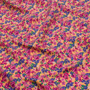 Mood Exclusive Peony Paradise Recycled Polyester Swim Trunk Fabric