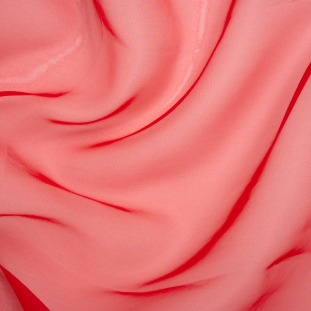 Luscinia Red Polyester Organza