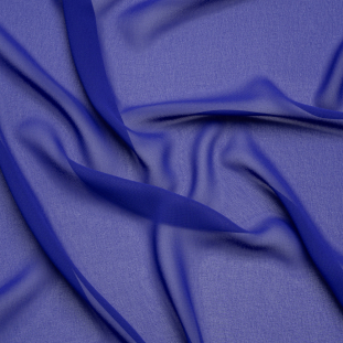 Netta Mazarine Blue Polyester High-Multi Chiffon