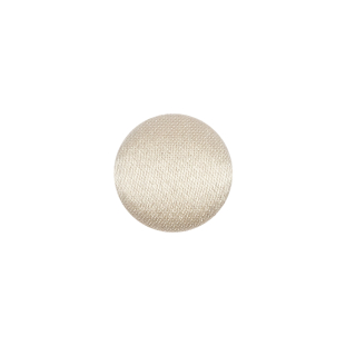 Mood Exclusive Tapioca Silk Covered Button - 20L/12.5mm