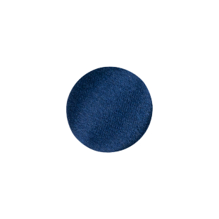 Mood Exclusive Estate Blue Silk Covered Button - 24L/15mm