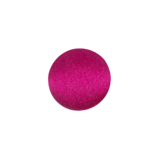 Mood Exclusive Magenta Haze Silk Covered Button - 24L/15mm