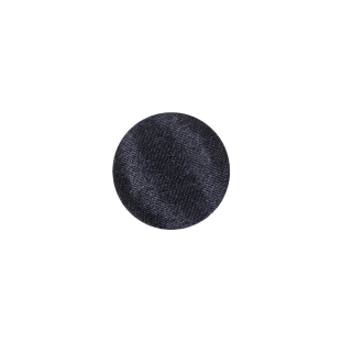 Mood Exclusive Navy Silk Covered Button - 20L/12.5mm