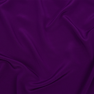 Majesty Purple Silk Crepe de Chine