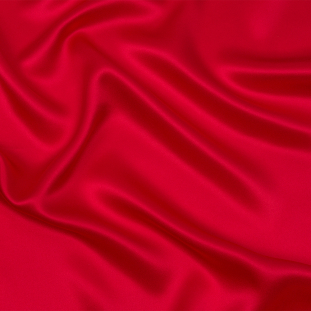 Premium Red Stretch Silk Charmeuse