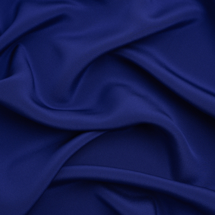 Mazarine Blue Silk 4-Ply Crepe