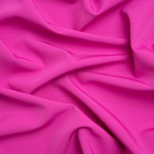 Light Fuchsia Stretch Recycled Polyester 4 Ply Crepe