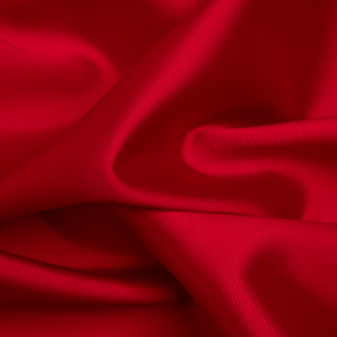 Premium True Red Silk Wool
