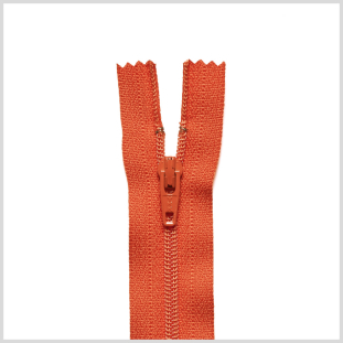 053 Bright Orange 9 Regular Zipper
