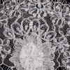 White Beaded Lace Trim - 4.5 - Detail | Mood Fabrics