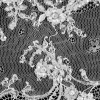 White Beaded and Sequined Lace Trim - 6.5 - Detail | Mood Fabrics