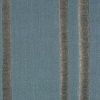 Petrol Stripes Tone on Tone - Detail | Mood Fabrics