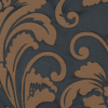 Charcoal Floral Poly - Detail | Mood Fabrics