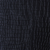 Black Embossed Faux Croc | Mood Fabrics
