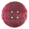 61mm Formula One Snakeskin Covered Button | Mood Fabrics
