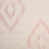 Turkish Reversible Pink/Pearl Geometric Polyester Satin | Mood Fabrics