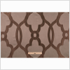 Taupe Geometric Brocade - Full | Mood Fabrics
