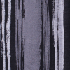 Black Stripes Poly - Detail | Mood Fabrics