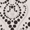 Black Swirls Cotton Blend - Detail | Mood Fabrics
