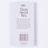 Collins 200 Glass Head Pins - Detail | Mood Fabrics