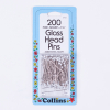 Collins 200 Glass Head Pins | Mood Fabrics