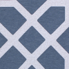 Denim Geometric Poly - Detail | Mood Fabrics