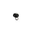 Black Glass Button - 12L/7.5mm - Full | Mood Fabrics