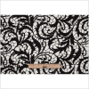 Metallic Black Floral Guipure Lace Fabric - Full | Mood Fabrics