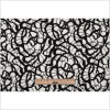 Metallic Black Abstract Guipure Lace Fabric - Full | Mood Fabrics