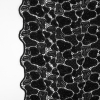 Black Fancy Beaded Guipure Lace | Mood Fabrics