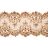 Gold Fancy Beaded Lace Trimming - 8 | Mood Fabrics