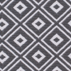 Gray and Ivory Geometric Poly-Cotton Jacquard - Detail | Mood Fabrics