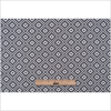 Gray and Ivory Geometric Poly-Cotton Jacquard - Full | Mood Fabrics