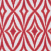 Campari Geometric Ikat Cotton | Mood Fabrics