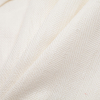 White Herringbone Weave Linen - Folded | Mood Fabrics