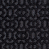 Noir Chenille Geometric Poly - Detail | Mood Fabrics