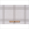 Black/Gray Windowpane Upholstery Tweed - Full | Mood Fabrics