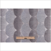 Silver Rows of Ovals Textured Jacquard - Full | Mood Fabrics