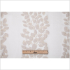 Ivory Columns of Leaves Brocade - Full | Mood Fabrics