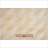 Gold Diagonal Herringbone Jacquard - Full | Mood Fabrics