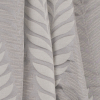 Silver Tone-on-Tone Leaves Satin Jacquard - Folded | Mood Fabrics